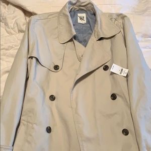 Gap Tan Trench Coat Medium